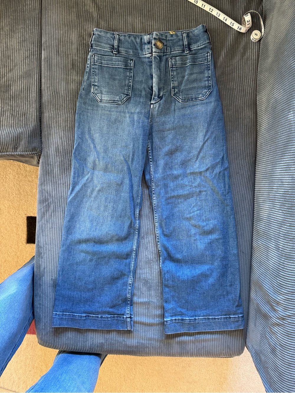 Anthropologie Maeve Colette Wide-Leg Jeans